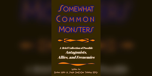 Cover image for Somewhat Common Monsters