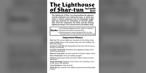 Cover image for The Lighthouse of Shar-Tun