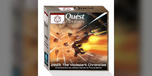 Cover image for 2023 Quest Calendar - The Voidspark Chronicles