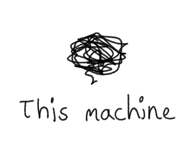 Cover image for This machine