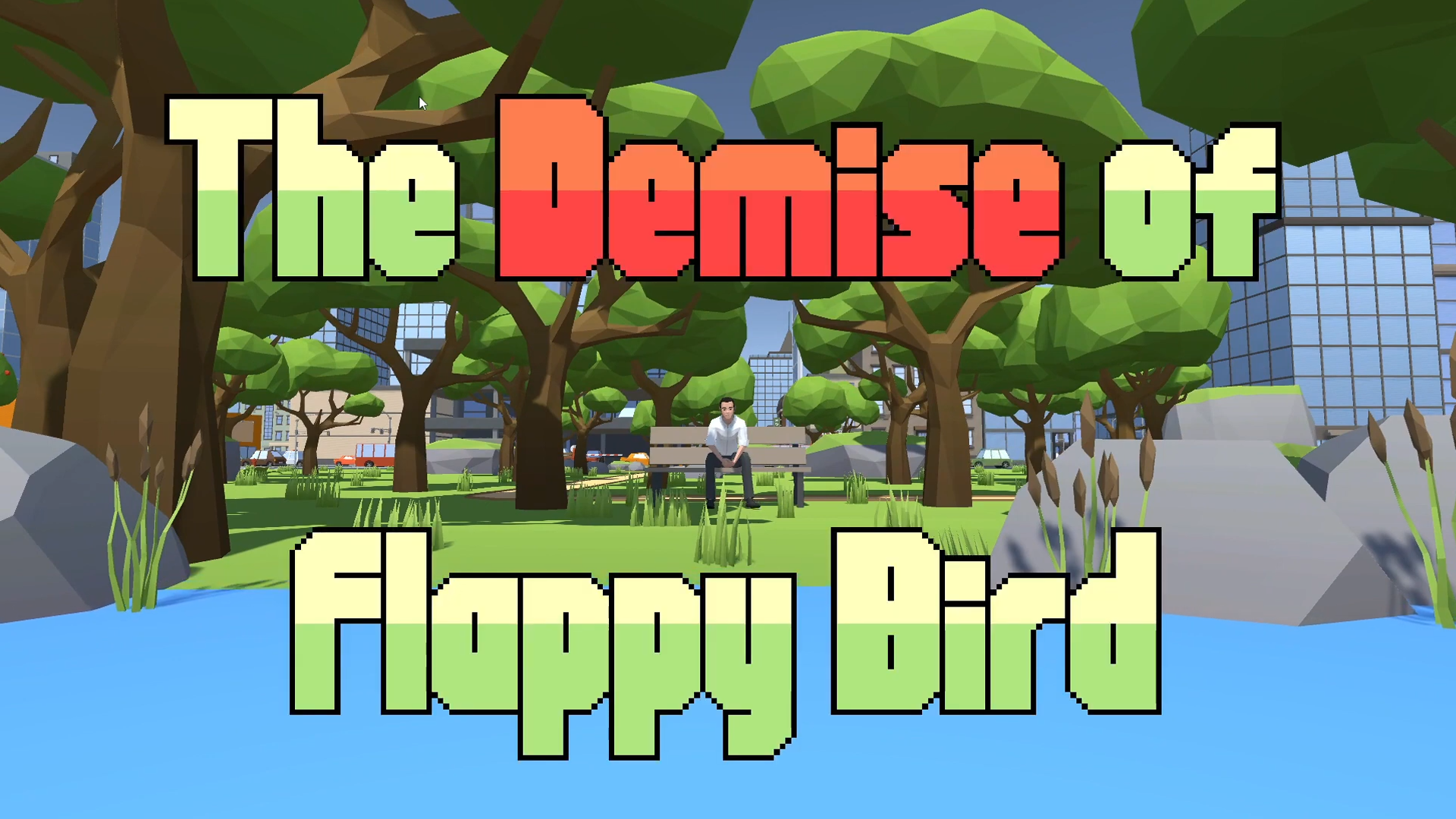 3D model Flappy Bird 3D with Animation VR / AR / low-poly