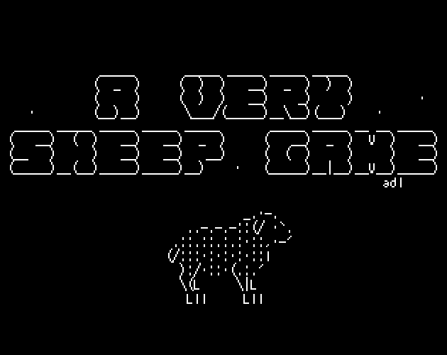 Cover image for A Very Sheep Game