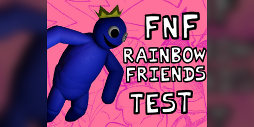 FNF Rainbow Friends: RED VS BLACK [Friday Night Funkin'] [Mods]