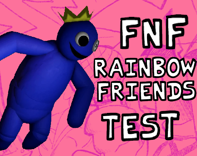 Rainbow Friends - blue rainbow Wallpaper Download