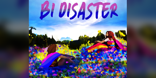 Cover image for Bi Disaster - Bookmark TTRPG