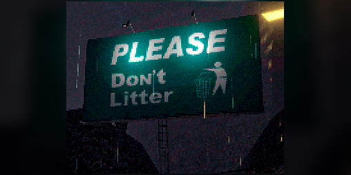 Cover image for Please don't litter