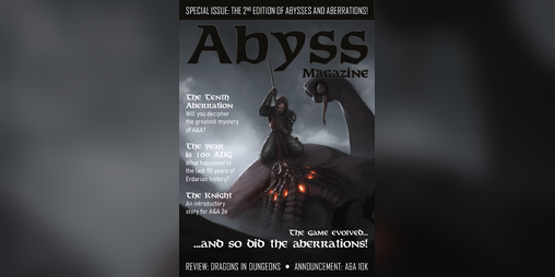 Cover image for Abyss Magazine - Special Issue #1 (Oct. 2012)