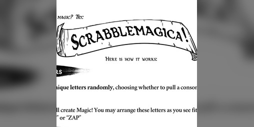 Cover image for Scrabblemagica!