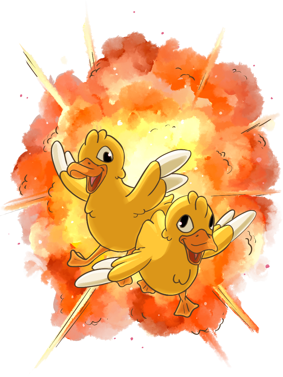 Cover image for Danger Ducklings