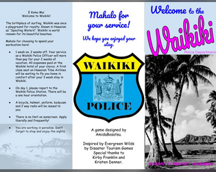 Waikiki Police Department   - Be a bicycle cop for a week in paradise. 