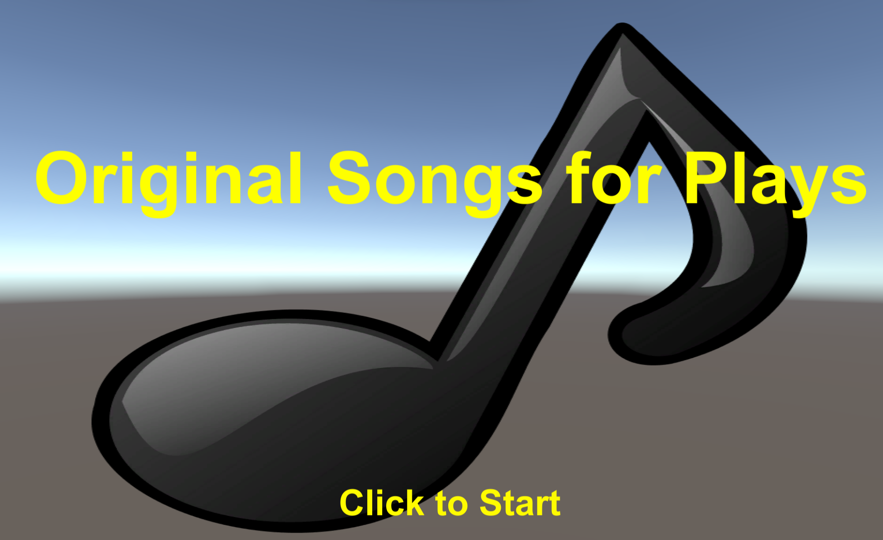 Original Songs for Plays