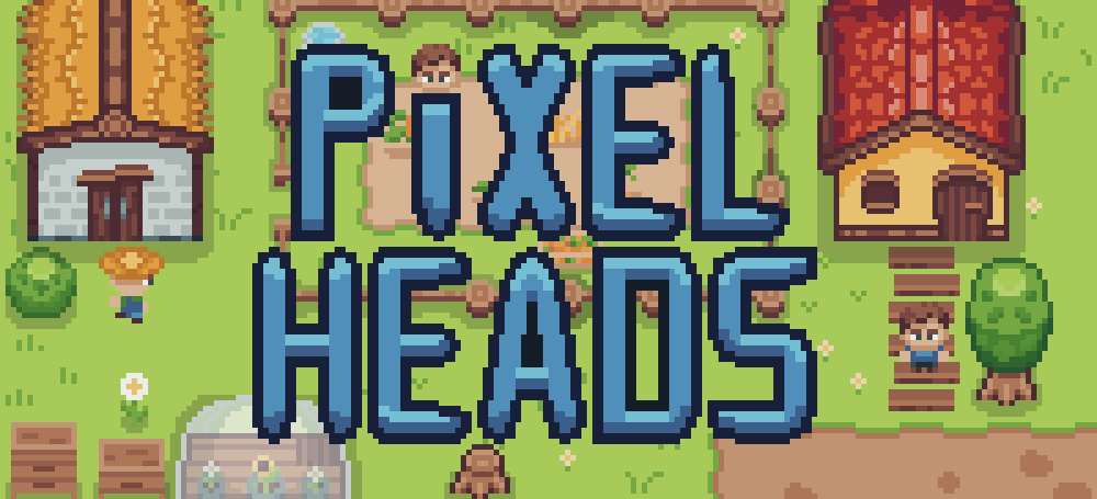 PixelHeads - 16x16 Pixel Art Asset Pack