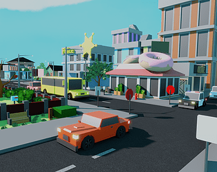 Low Poly 3D City Builder by DevilsWork.shop