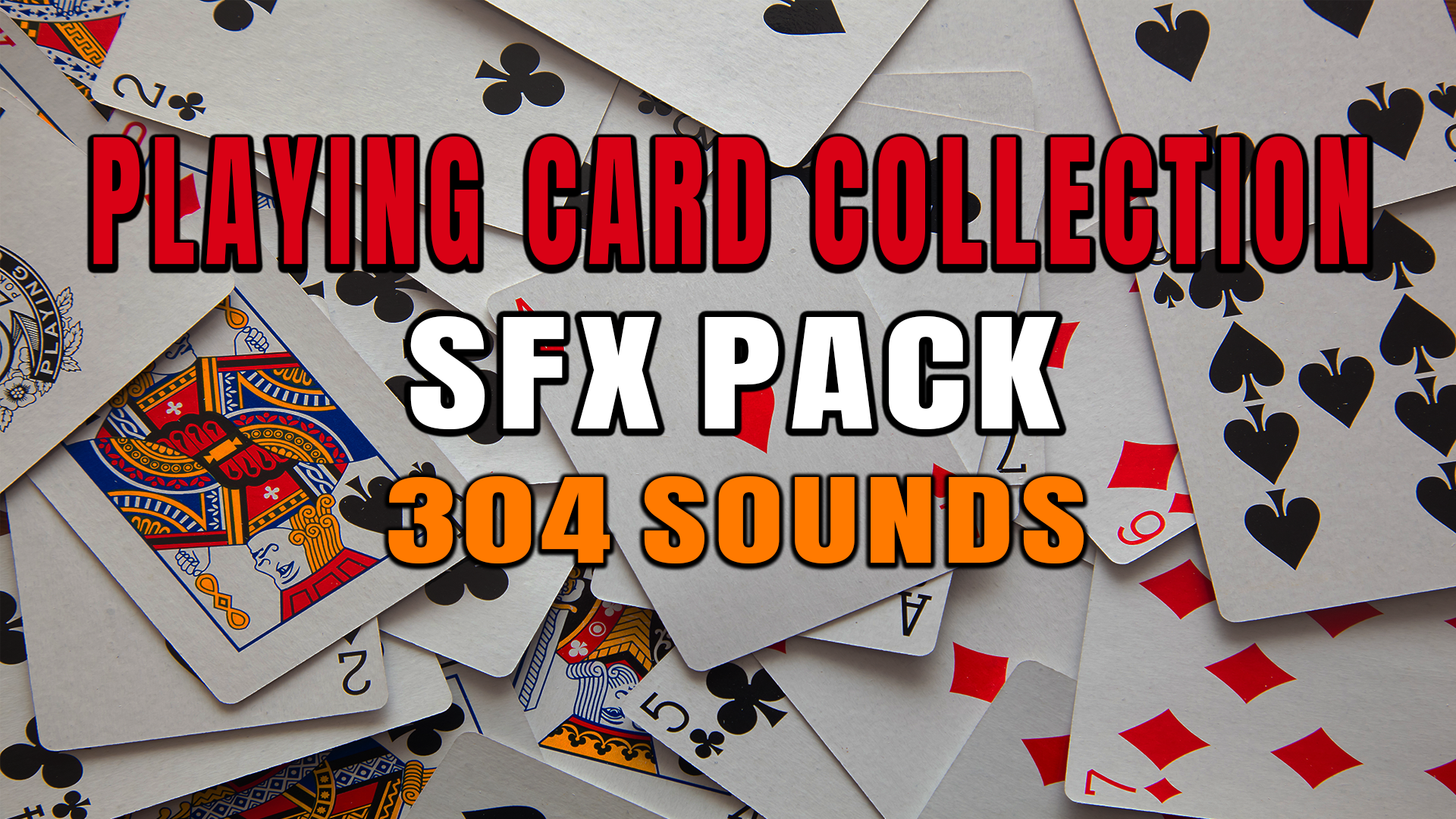 Card Sounds - Playing Card Collection Sound Pack