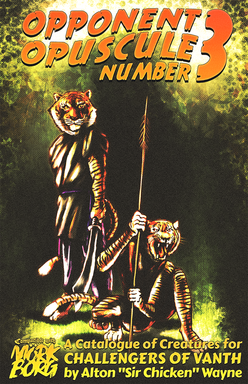 Cover image for Opponent Opuscule Number 3