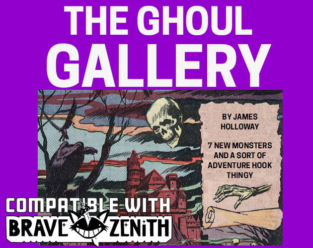 Cover image for The Ghoul Gallery