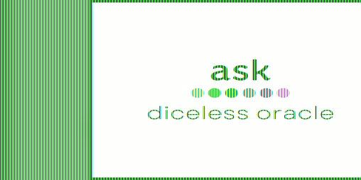 Cover image for ask, a randomless oracle