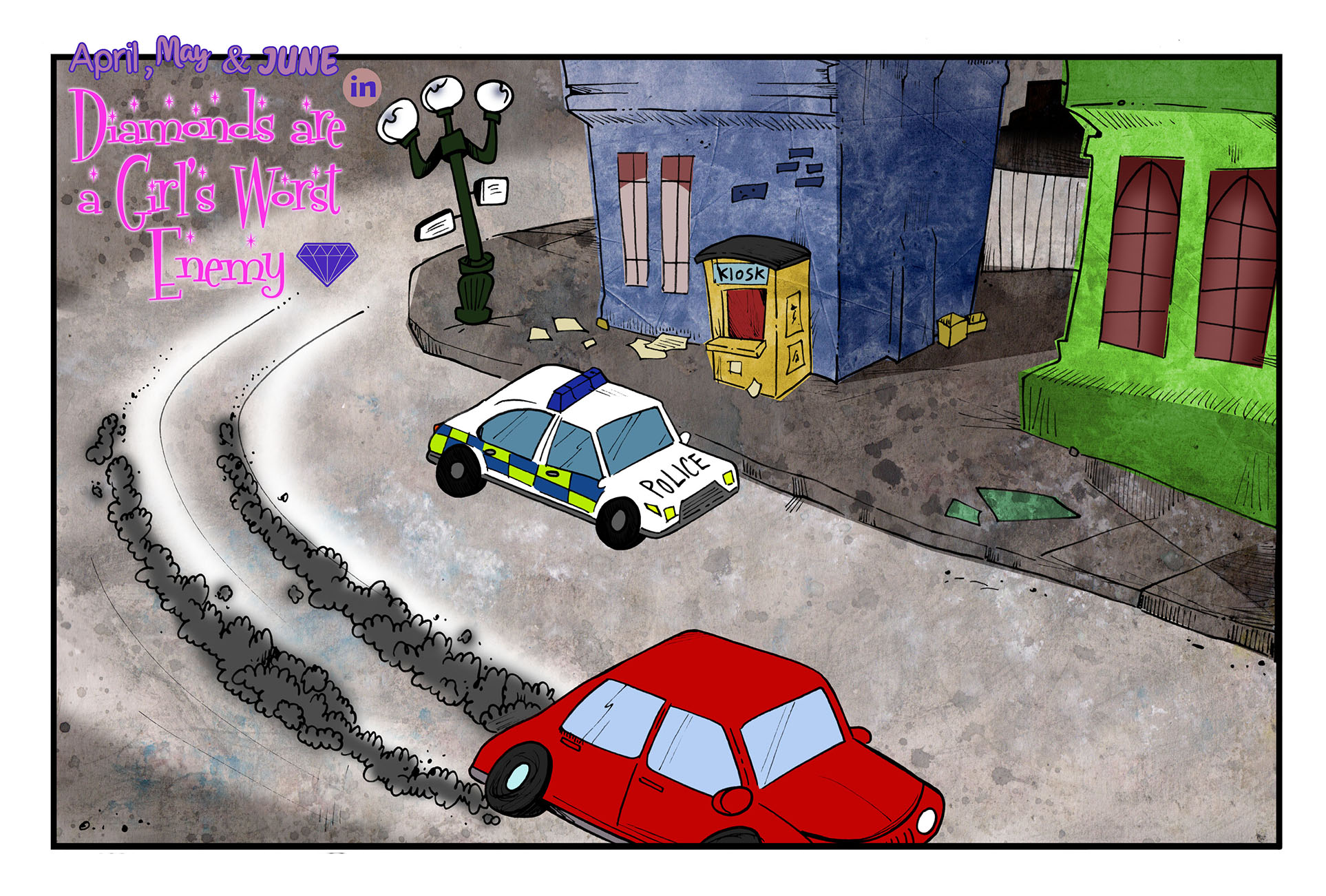 Cover image for AMJ - Diamonds are a Girl's Worst Enemy