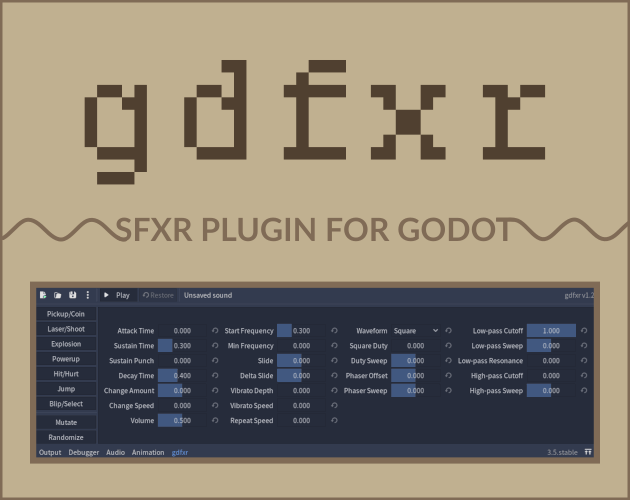 Cover image for gdfxr