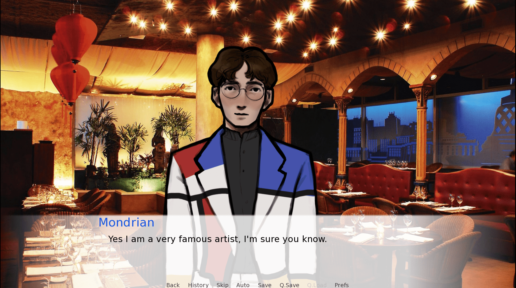 Cover image for Piet Mondrian Dating Sim