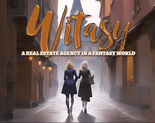 Witasy: A solo journal Real Estate Agency in a Fantasy World   - Build your Real Estate Business in this Solo Journaling RPG as a real estate agent. 