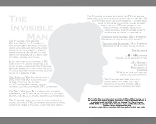The Invisible Man: A MÖRK BORG Adventure   - A Universal Classic Monster inspired adventure 