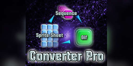Cover image for G.A.S.: Animation Sprite Converter & Creator - Sprite Sheet, GIF, MP4, PNG, WEBP, APNG and more