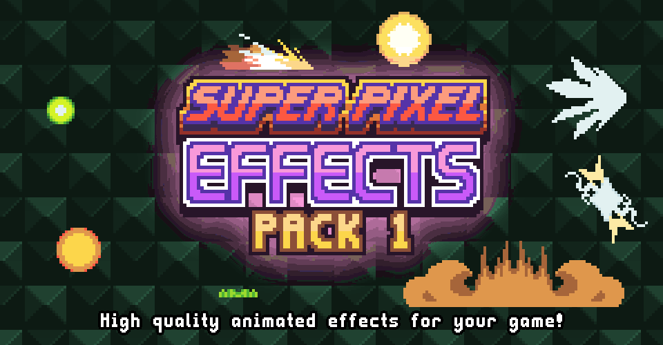 Super Pixel Effects Pack 1