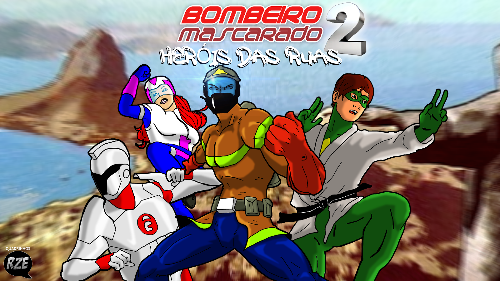 Bombeiro Mascarado: Heróis Das Ruas 2 (alpha version)
