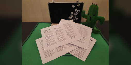 Cover image for Doman Mahjong Rules Cheat Sheet