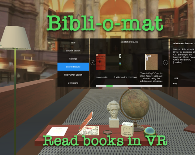 Cover image for Bibli-o-mat