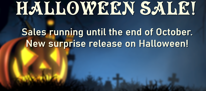 Halloween Sale!