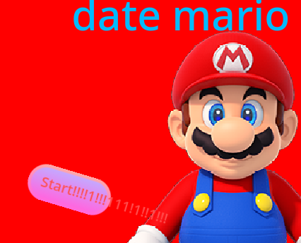 Mario Dating Sim By Bruhman