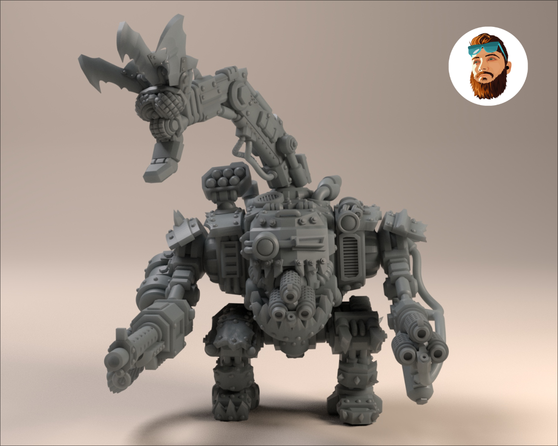 Cover image for Orc Vehicles Heavy: Dreadnought