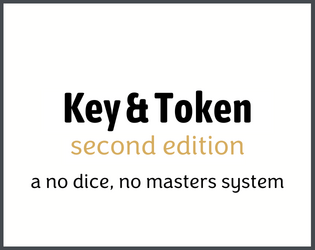 Key & Token 2e   - Play games without dice or masters. 