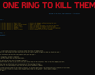 One Ring To Kill Them All