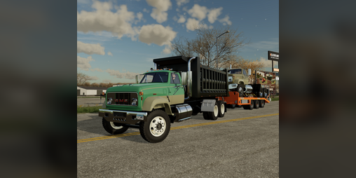 Cover image for fs22 gmc 9500 1973