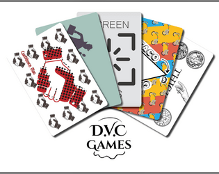 Chaos Cards: Series 1   - A set of pocket-sized microgames for home, party & travel. 