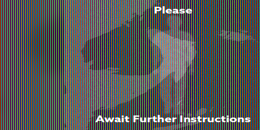 Cover image for Please, Await Further Instructions