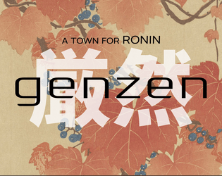 GENZEN   - a RONIN adventure 