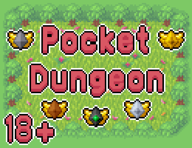 Pocket Dungeon Travel Board Game Fast-paced Dungeon 