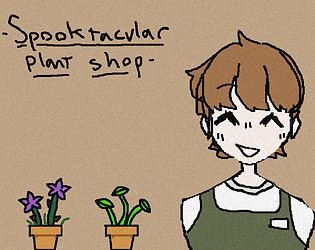 Spooktacular plant shop