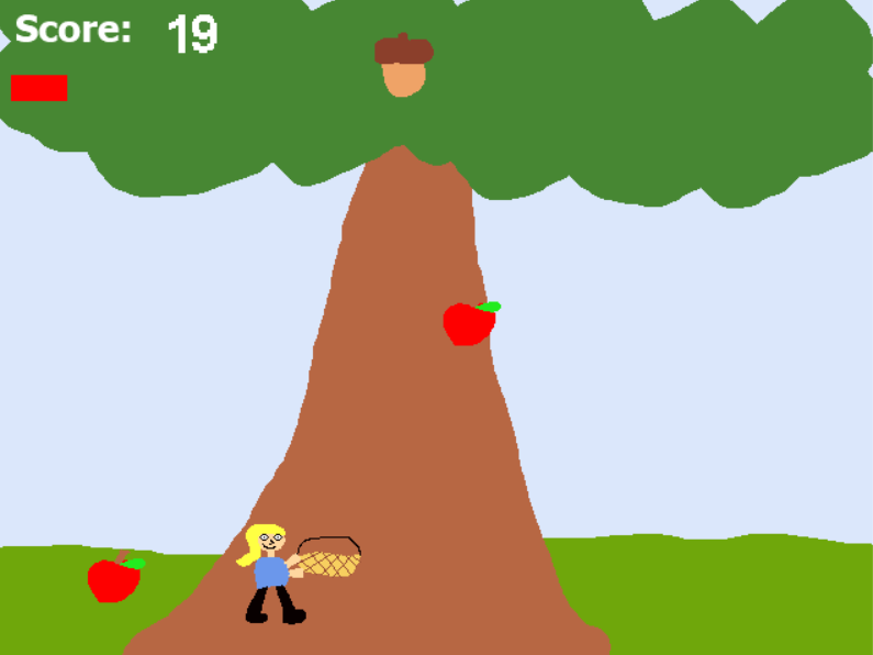 Apple Catcher by 605nina