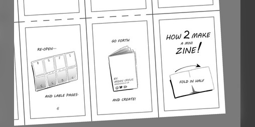 Cover image for How To Make A Zine...Printable Zine!