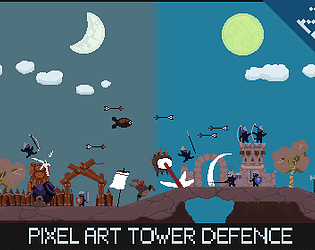 Catapult Towers Pixel Art for Tower Defense by 2D Game Assets on Dribbble