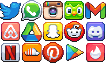 BaconBoyXIII - Pixel Art - Icons and Objects 32x32