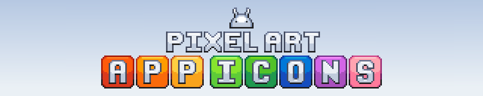 Pixel Art App Icons