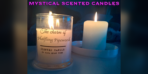 Cover image for Four Mystical Scented Candles