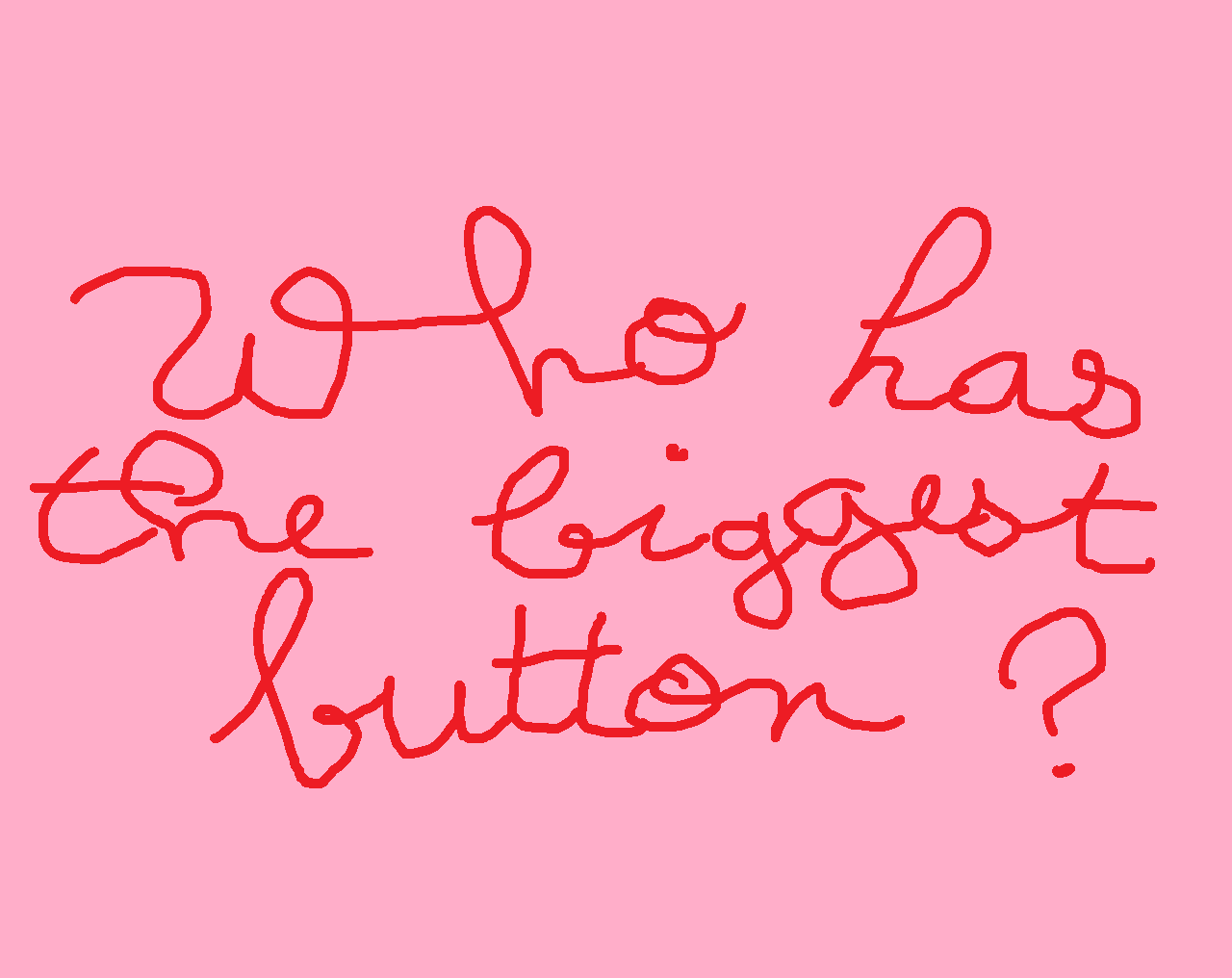 Who has the biggest button ?
