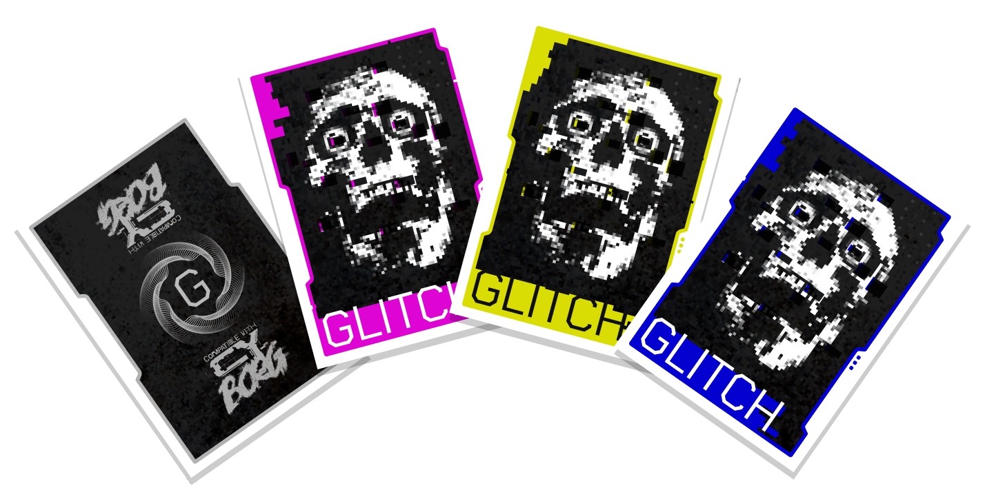 CY_BORG GLITCH CARDS